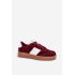 Semišové Sneakersy Dámske Daniel Lopez SS2D4023 Bordová - Odtiene červenej