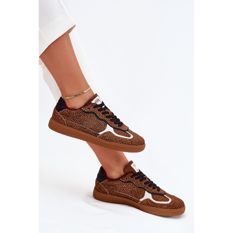 Dámske Tenisky Big Star by Daniel Lopez SS2D4016 Camel - Odtiene hnedej a béžovej