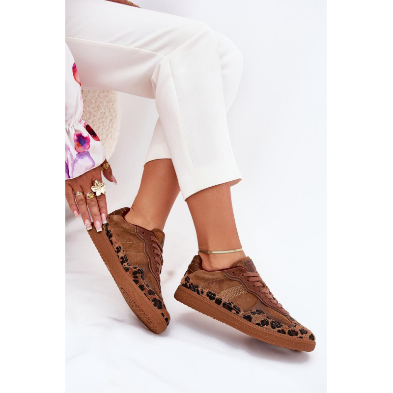 Dámske Sneakers Daniel Lopez Just Dare SS2D4017 Panther - Odtiene hnedej a béžovej