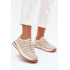 Kožené Dámske Športové Topánky Sneakers Daniel Lopez Just Dare SS2D4043 Béžové - Béžová
