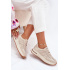 Kožené Dámske Športové Topánky Sneakers Daniel Lopez Just Dare SS2D4043 Béžové - Béžová