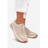 Kožené Dámske Športové Topánky Sneakers Daniel Lopez Just Dare SS2D4043 Béžové - Béžová