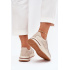 Kožené Dámske Športové Topánky Sneakers Daniel Lopez Just Dare SS2D4043 Béžové - Béžová