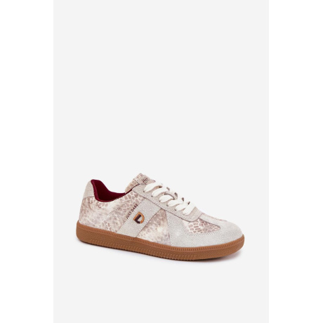 Dámske Sneaker Daniel Lopez Just Dare SS2D4032 Zvierací Vzor Béžové