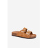 Dámske sandále na korkovej platforme s prackami Camel Livara - Odtiene hnedej a béžovej