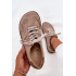 Dámske Kožené Tenisky Barefoot Zazoo N1277S2 Béžové