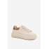 Dámske Sneakersy Na Platforme Big Star SS274246 Svetlo Béžové - Béžová