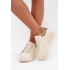 Dámske Sneakersy Na Platforme Big Star SS274246 Svetlo Béžové - Béžová