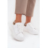 Dámske Tenisky Na Platforme Big Star SS274247 Biele Leopardie - Biela
