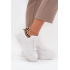 Dámske Tenisky Na Platforme Big Star SS274247 Biele Leopardie - Biela