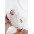 Dámske Tenisky Na Platforme Big Star SS274247 Biele Leopardie - Biela