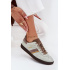 Dámske Nízke Sneakers Z Semiša Big Star SS274678 HI-POLY SYSTEM Mätový - Odtiene zelenej