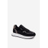 Dámske Zamszové Sneakersy Big Star OO274A312 HI-POLY SYSTEM Čierne Panther - Čierna