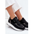 Dámske Zamszové Sneakersy Big Star OO274A312 HI-POLY SYSTEM Čierne Panther - Čierna
