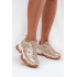 Dámske Športové Topánky Sneakers Big Star SS274014 Béžovo-Zlaté