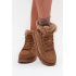 Semišové Snehule Dámske Na Platforme S Kožúškom Big Star SS274370 Camel - Odtiene hnedej a béžovej