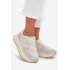 Zateplené dámske sneakersy na platforme Big Star SS274008 HI-POLY SYSTEM svetlo béžové - Biela