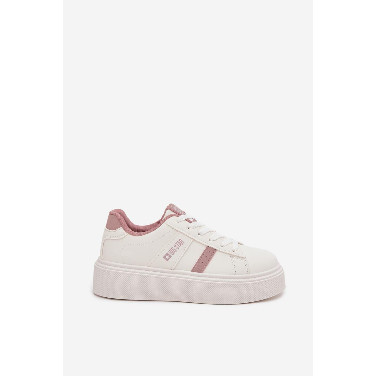 Dámske Sneakers Na Platforme Big Star SS274346 Biele - Platforma