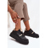 Dámske Sneakersy Na Platforme Big Star SS274360 Čierne - Čierna