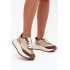 Dámske Sneakers Na Platforme Big Star SS274002 HI-POLY SYSTEM Béžové