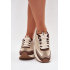 Dámske Sneakers Na Platforme Big Star SS274002 HI-POLY SYSTEM Béžové