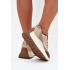 Dámske Sneakers Na Platforme Big Star SS274002 HI-POLY SYSTEM Béžové