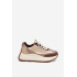Dámske Sneakers Na Platforme Big Star SS274002 HI-POLY SYSTEM Béžové
