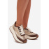 Dámske Sneakers Na Platforme Big Star SS274002 HI-POLY SYSTEM Béžové
