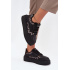 Dámske Sneakers Na Platforme Big Star SS274358 Leopardie Čierne - Čierna
