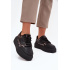 Dámske Sneakers Na Platforme Big Star SS274358 Leopardie Čierne - Čierna