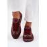 Zazoo N1068 Velúrové Nízke Dámske Tenisky Bordeaux - Odtiene červenej
