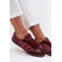 Zazoo N1068 Velúrové Nízke Dámske Tenisky Bordeaux - Odtiene červenej