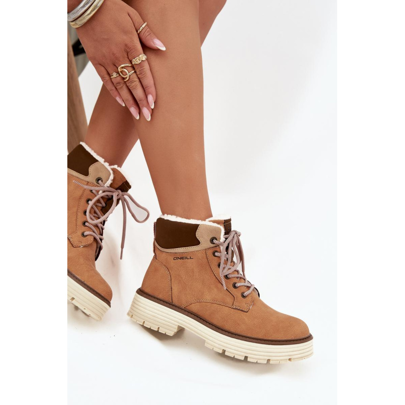 Izolované dámske traperky O'NEILL BENICIA WOMEN HIGH Camel