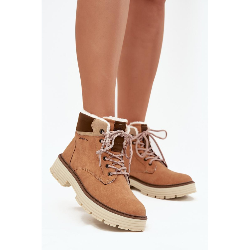 Izolované dámske traperky O'NEILL BENICIA WOMEN HIGH Camel