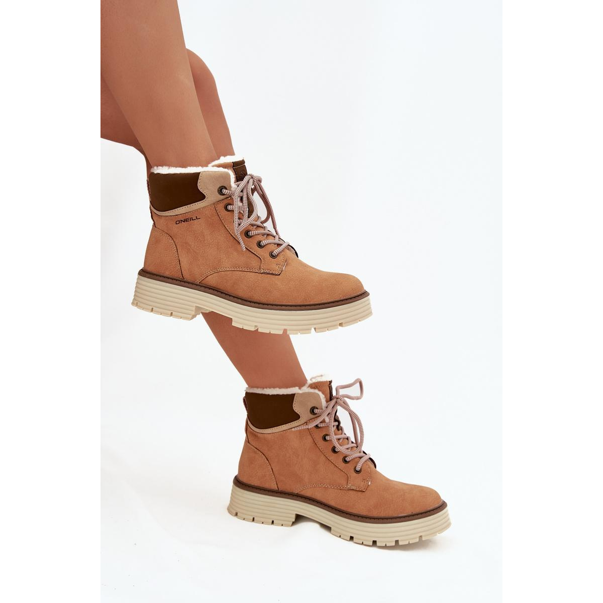 Izolované dámske traperky O'NEILL BENICIA WOMEN HIGH Camel