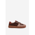 Kožené semišové barefoot tenisky dámske Zazoo N1277 hnedé