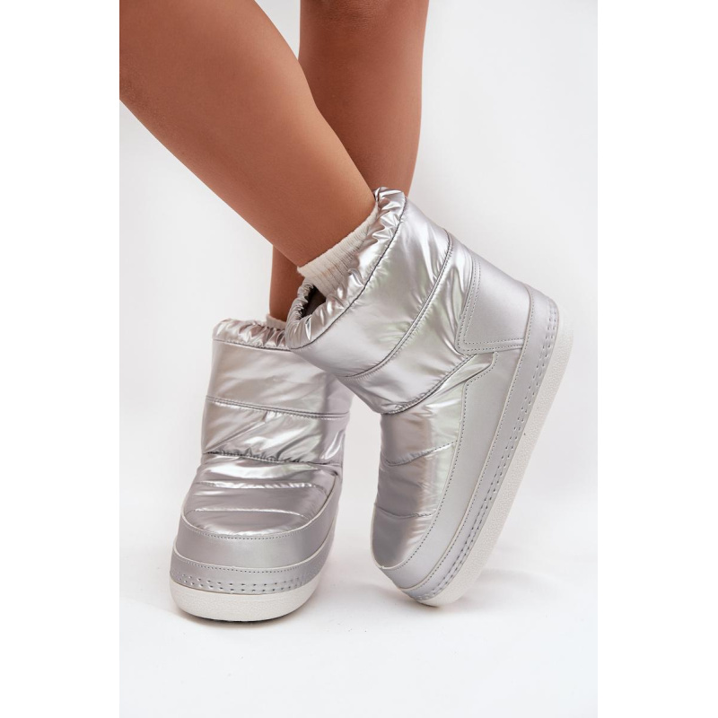 Dámske snehule O'NEILL LISA CHELSEA WOMEN MID 90253013.01T Strieborné - Srebrny