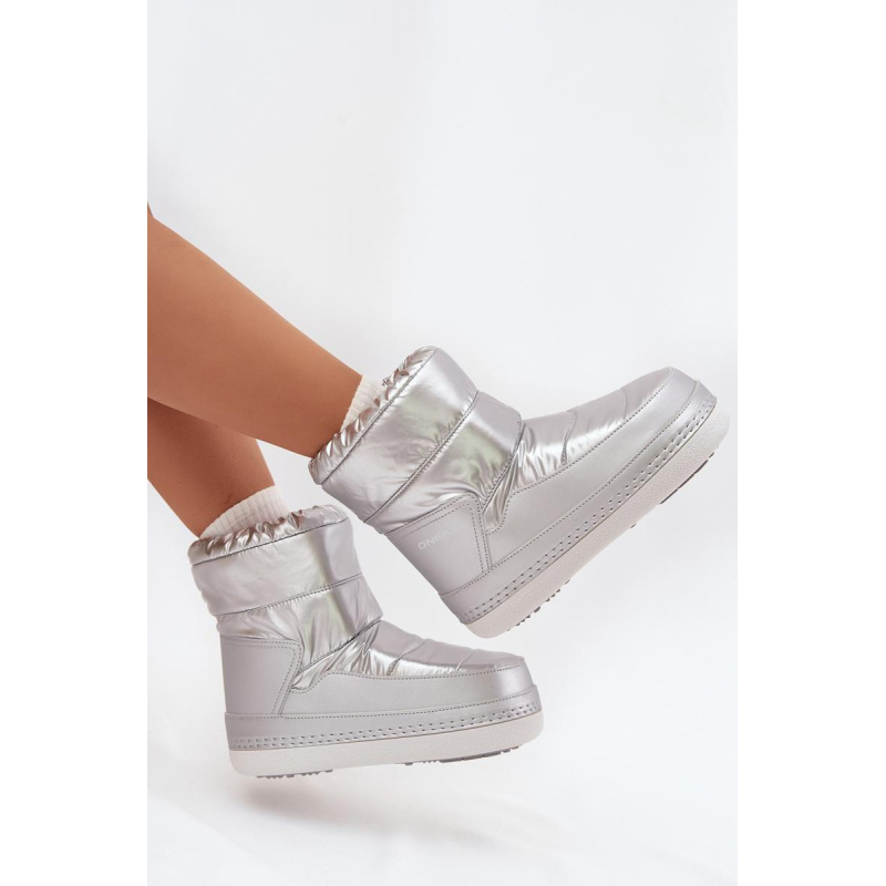 Dámske snehule O'NEILL LISA CHELSEA WOMEN MID 90253013.01T Strieborné - Srebrny