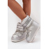 Dámske zimné čižmy s šnúrkami O'NEILL LISA WOMEN HIGH 90253012.99S Strieborné - Srebrny