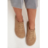 Barefoot typ tenisky z prírodného semišu Zazoo 314 béžové - Béžová