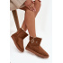 Dámske snehule s prackou Wrangler 20253091.37B Camel - Odtiene hnedej a béžovej
