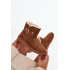 Dámske snehule s prackou Wrangler 20253091.37B Camel - Odtiene hnedej a béžovej