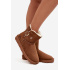 Dámske snehule s prackou Wrangler 20253091.37B Camel - Odtiene hnedej a béžovej