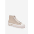 Dámske tenisky Na platforme LEE 50253002.35E ISLA WOMEN MID Béžové