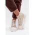 Dámske tenisky Na platforme LEE 50253002.35E ISLA WOMEN MID Béžové