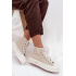 Dámske tenisky Na platforme LEE 50253002.35E ISLA WOMEN MID Béžové