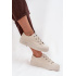Dámske tenisky na platforme LEE ISLA C WOMEN LOW 50253001.35E Béžové - Béžová