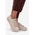 Dámske tenisky na platforme LEE ISLA C WOMEN LOW 50253001.35E Béžové - Béžová
