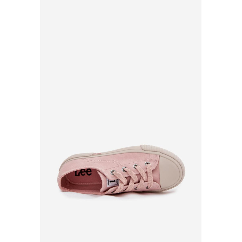Dámske tenisky na platforme LEE ISLA C WOMEN LOW 50253001.78E Ružové - Odtiene ružovej