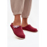 Dámske papuče s kvetom Inblu CS000043 Bordeaux - Odtiene ružovej